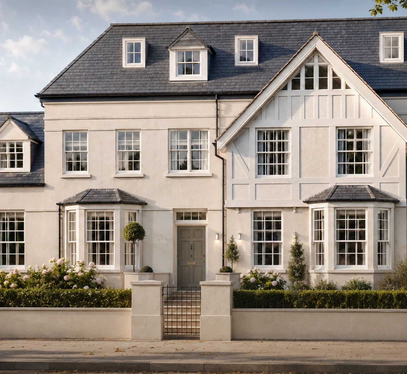 Exterior view of the residential development at Walton Road, East Molesey